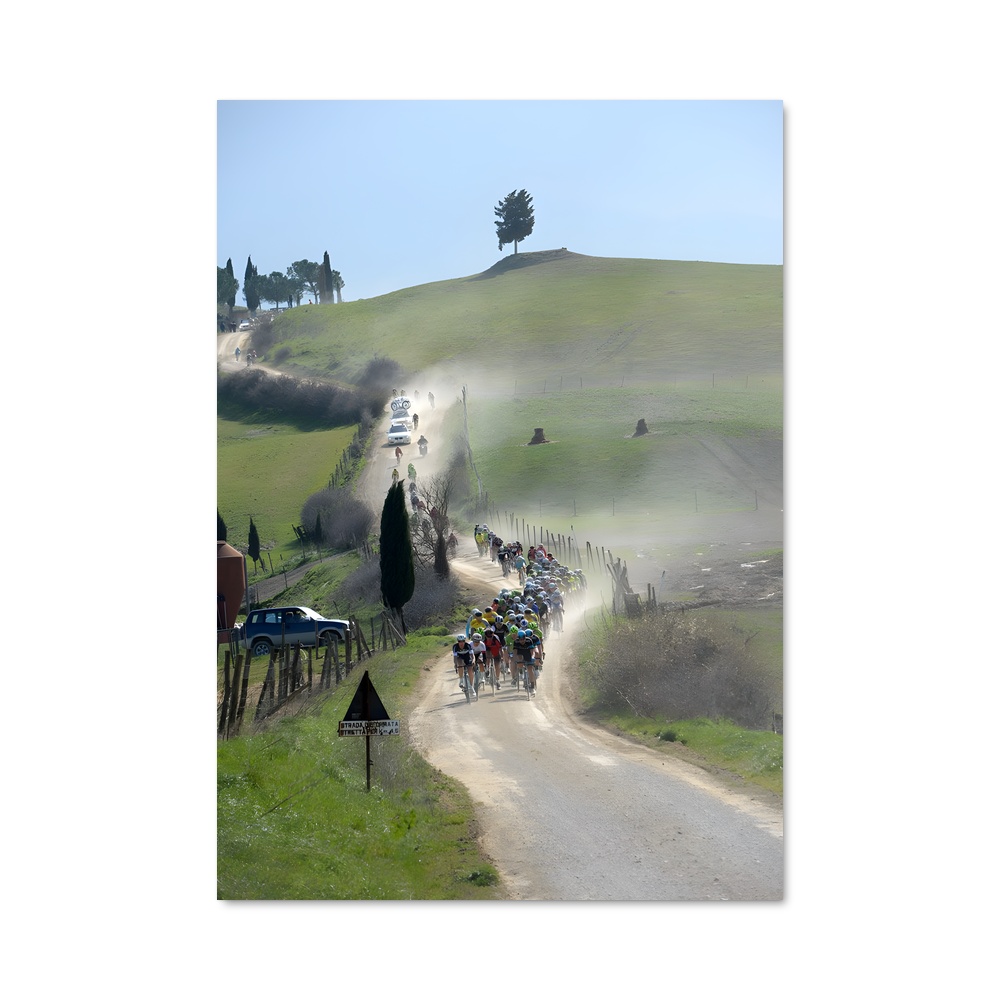 Poster Strade bianche italiens